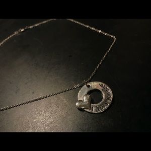 “i love you more” necklace